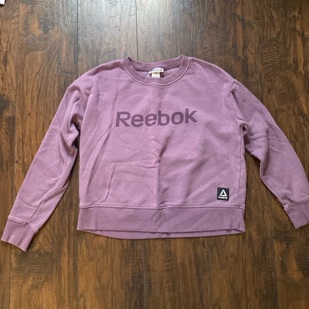 Reebok purple sweater